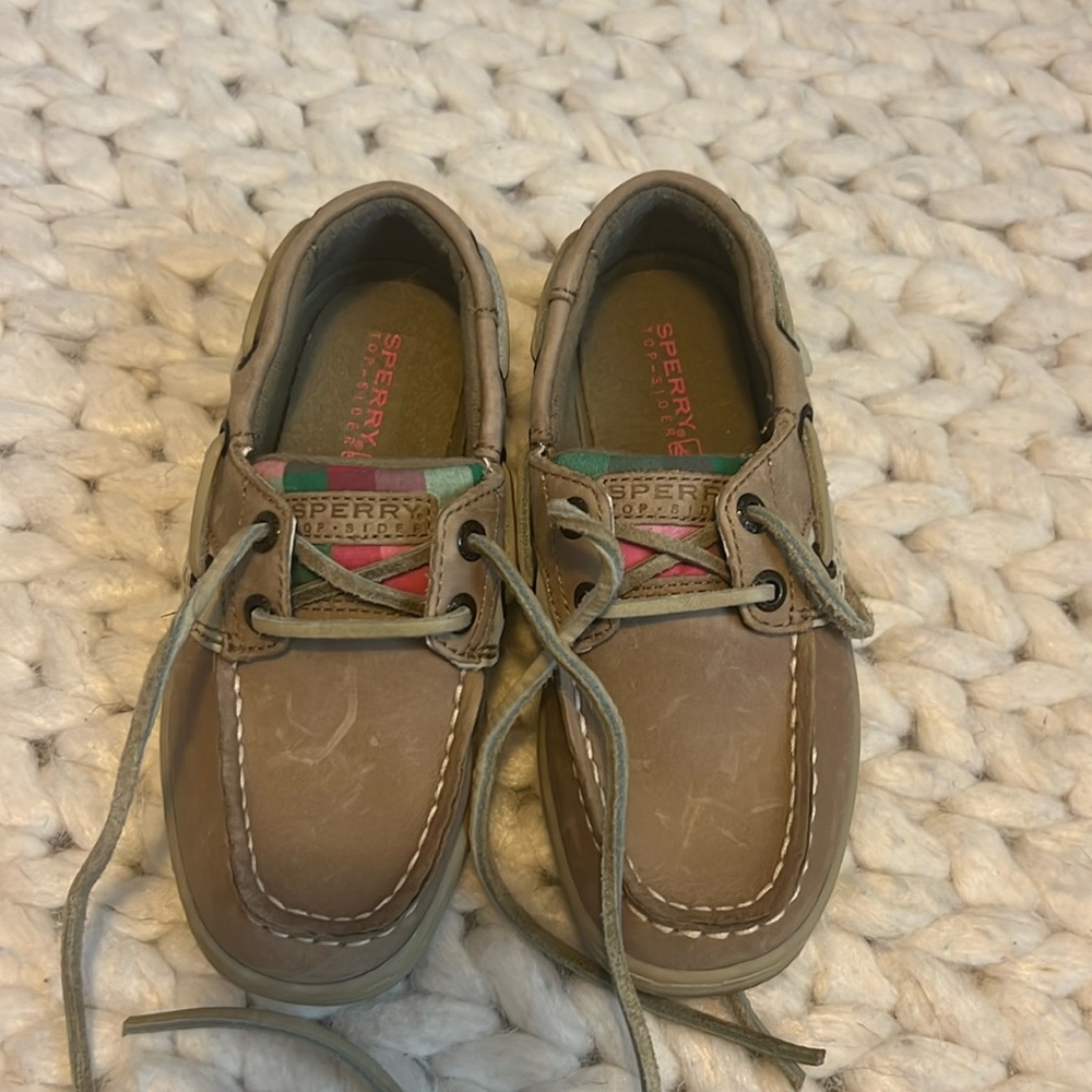 Kids Sperry Top Sider - size toddler 10